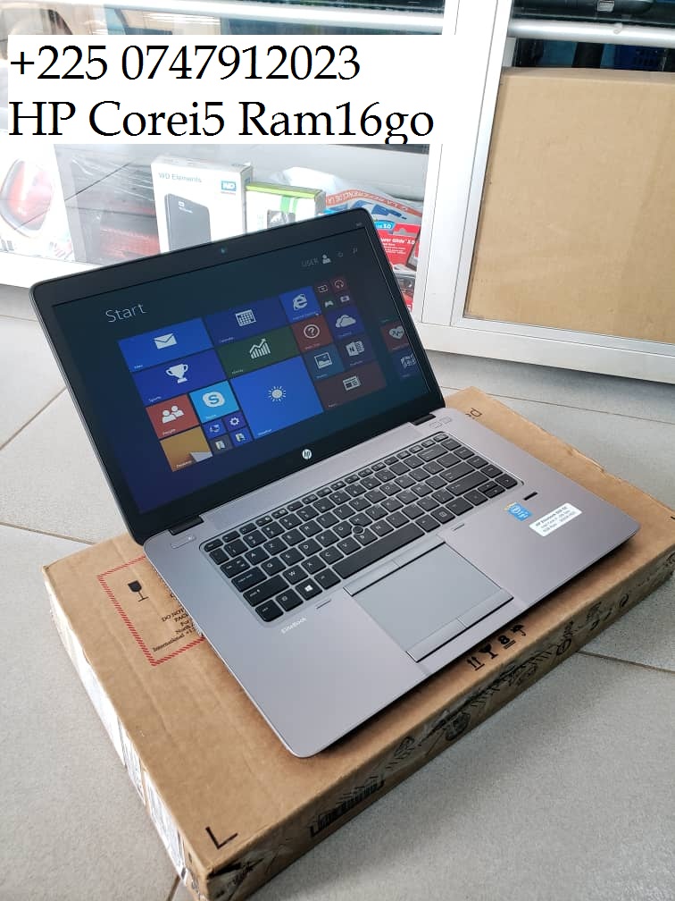 PROMO HP 850G2 CORE I5 RAM 16GO + HDD 1000 GO +225 0747912023