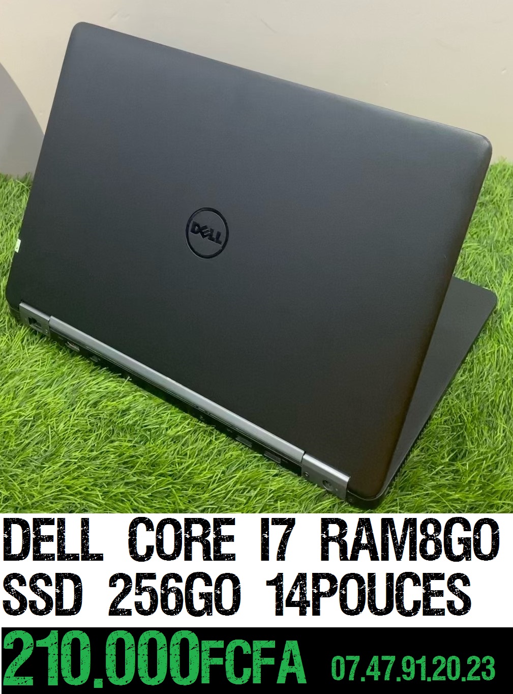 DELL  PROFESSIONNEL CORE i5 RAM 8GO SSD 256GO +225 0545400952