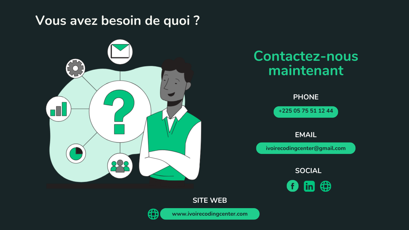 Solutions Informatiques – Dévéloppement Web/Mobile – Identité Numerique